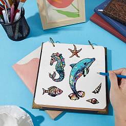 ПВХ пластиковые прозрачные штампы&nbsp;DIY-WH20051-006