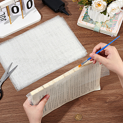 48 шт. хлопчатобумажной марлевой ткани для переплета книг&nbsp;DIY-BC0016-40B