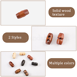 80 шт. 8 деревянные пуговицы BUTT-GF0004-03