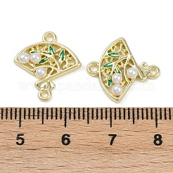 Подвески для вентилятора из сплава с зеленой эмалью&nbsp;FIND-M079-07A-G