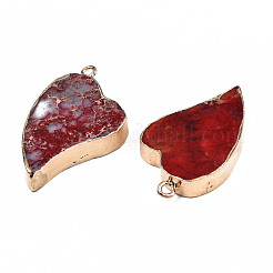 Гальванический природный регалит / имперская яшма / морские отложения яшмовые подвески G-T111-05