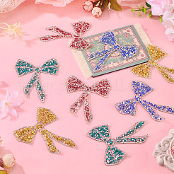 8 шт. 4-х цветные заплатки из полиэфирной ткани&nbsp;PATC-TA0001-31