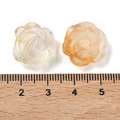 Нагретые бусины из натурального цитрина&nbsp;G-Z128-02C