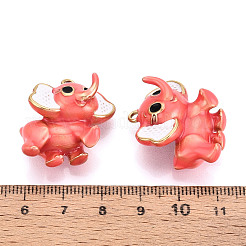 Подвески из нержавеющей стали 304 с эмалью&nbsp;STAS-T068-12