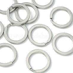 10 шт. застежка для брелка из нержавеющей стали 304 KEYC-YW0001-03