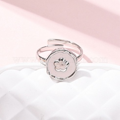 Кольца-манжеты из нержавеющей стали 304 для женщин&nbsp;RJEW-B136-04B-P