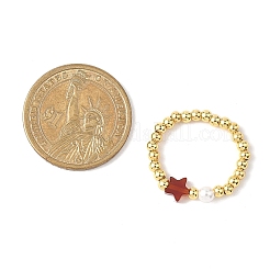 Драгоценный камень кольца палец&nbsp;RJEW-JR00959