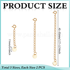 6 шт. 3 стиля наконечника из нержавеющей стали 304 с цепями&nbsp;FIND-UN00027
