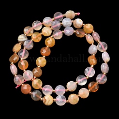 Натуральный красный агат бисер нитей&nbsp;G-K389-B90-01