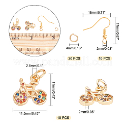 Наборы для изготовления сережек с подвесками своими руками&nbsp;DIY-AR0001-58