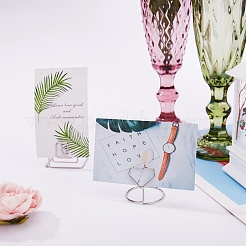 Держатели для карточек из углеродистой стали в стиле 18 шт. AJEW-SZ0001-80S