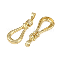 Латунные микро проложить кубического циркония подвески&nbsp;KK-I358-052G