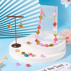 180шт 6 цвета прозрачные акриловые бусины&nbsp;OACR-TA0002-66