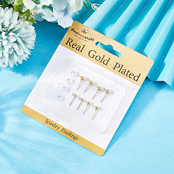 201 фурнитура для сережек-гвоздиков из нержавеющей стали STAS-BBC0007-17