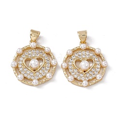 Латунные микро проложить кубического циркония подвески&nbsp;KK-B061-01G