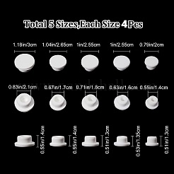 20шт. 5-х стильная силиконовая заглушка для бутылки FIND-GF0004-32