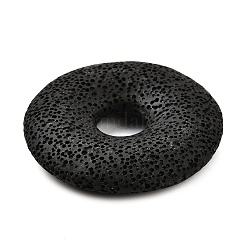 Природный диск из вулканического камня большие подвески&nbsp;G-M203-04-01