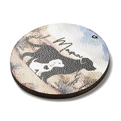 Деревянные подвески на тему Дня матери&nbsp;FIND-Z031-01H