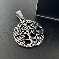 Кулон из нержавеющей стали 304 с подвеской в виде дерева жизни ZM5321