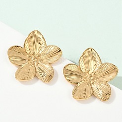 Серьги-гвоздики из нержавеющей стали 304&nbsp;X-STAS-L024-004G-02