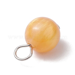 5 шт. подвески из искусственной смолы с кошачьим глазом&nbsp;PALLOY-JF03499-02