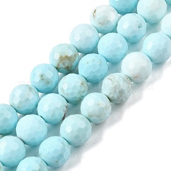 Бусины из натурального магнезита G-P598-E-8mm-01