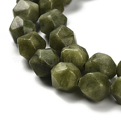 Нити бусин из натурального китайского нефрита/синьи-жадеита G-G203-08G