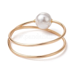 Кольцо из латунной проволоки RJEW-TA00090