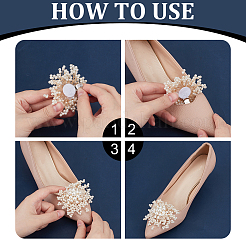 2 шт. украшения для обуви из АБС-пластика&nbsp;FIND-FG0005-04