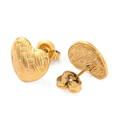 Серьги-гвоздики из нержавеющей стали 304 с ионным покрытием (IP) EJEW-G395-34G