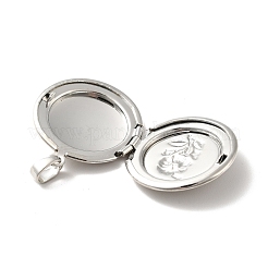 Стойки обшивки латунь медальона подвески KK-I688-01P