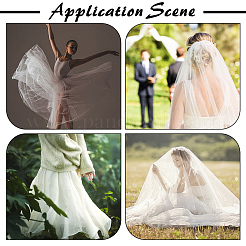 Сетчатая ткань из полиэстера&nbsp;DIY-WH20009-40F