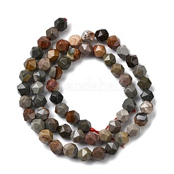 Натуральные нити из бисера пикассо G-Z119-A25-01