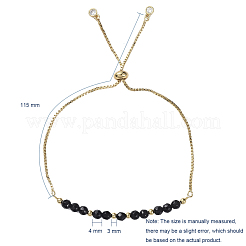 Регулируемые браслеты-слайдеры из натурального камня&nbsp;BJEW-JB04929