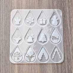 Силиконовые Молды для подвесок рождественской серии SIL-B075-05D