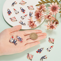 Эмали сплава большие кулоны&nbsp;ENAM-CJ0001-06