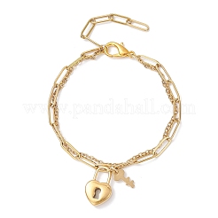 Многослойные браслеты из нержавеющей стали 304 BJEW-JB12241-02