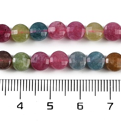 Натуральный белый нефрит имитация турмалина нити бусин&nbsp;G-H062-B01-02