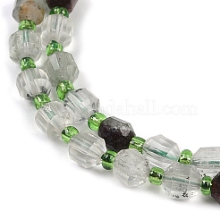 Природного кварца lodolite нитей бисера G-O201B-109E