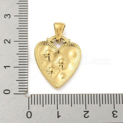 Подвески из нержавеющей стали 304 со стразами&nbsp;LS-STAS-O009-03B-G