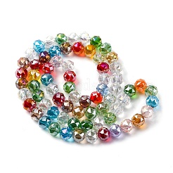 Прозрачные стеклянные бусины GLAA-Q009-02A