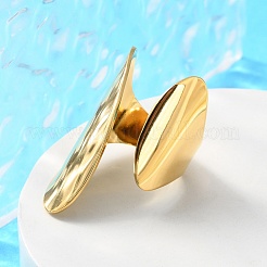 Открытое манжетное кольцо из нержавеющей стали 304&nbsp;X-RJEW-Q775-01G