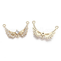 Латунь микро проложить соединения люстры компонентов кубического циркония&nbsp;X-KK-R111-040