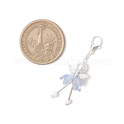Цветочный ангел акриловые подвесные украшения&nbsp;HJEW-JM03662