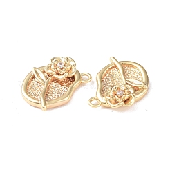 Латунные микро проложить кубического циркония подвески&nbsp;KK-I702-04G