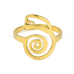 201 регулируемое кольцо из нержавеющей стали для женщин&nbsp;RJEW-M008-02G