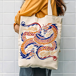 Большие пластиковые многоразовые шаблоны трафаретов для рисования DIY-WH0172-765