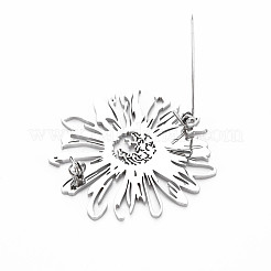 Брошь цветок JEWB-N007-014P-FF