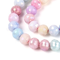 Антикоррозийные гальванические стеклянные бусины&nbsp;GLAA-N056-6mm-01