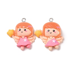 Подвески из непрозрачной смолы RESI-G032-H03